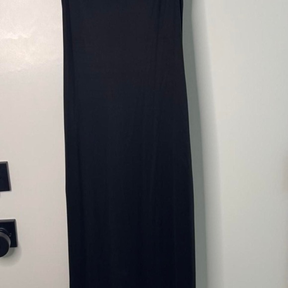 Victoria's Secret Dresses & Skirts - Victoria's Secret Black Cami Maxi Dress Cowl Neck Sleeveless Small